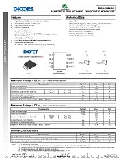 DMG4932LSD-13 datasheet pdf Diodes