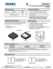 DMG7408SFG-13 datasheet pdf Diodes