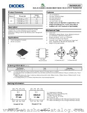 DMG9926USD-13 datasheet pdf Diodes