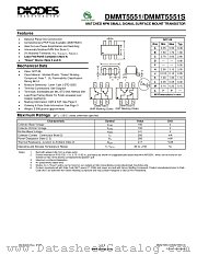 DMMT5551-7-F datasheet pdf Diodes