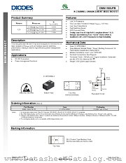 DMN1150UFB-7B datasheet pdf Diodes