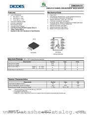 DMN2009LSS-13 datasheet pdf Diodes