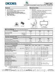DMN2112SN-7 datasheet pdf Diodes