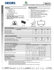 DMN2170U datasheet pdf Diodes