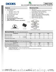 DMN2215UDM-7 datasheet pdf Diodes