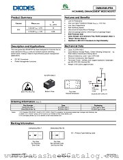 DMN2500UFB4-7B datasheet pdf Diodes