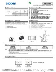 DMN2501UFB4 datasheet pdf Diodes