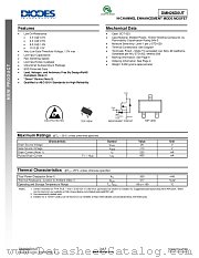 DMN26D0UT-7 datasheet pdf Diodes