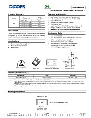 DMN2990UFA-7B datasheet pdf Diodes