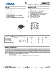 DMN3007LSS-13 datasheet pdf Diodes
