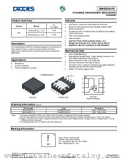 DMN3029LFG datasheet pdf Diodes