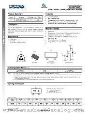 DMN3070SSN-7 datasheet pdf Diodes