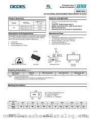DMN3730U-7 datasheet pdf Diodes