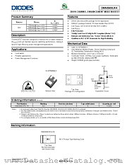 DMN3900UFA-7B datasheet pdf Diodes