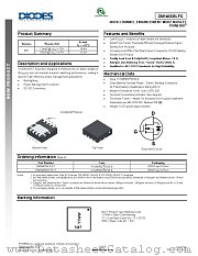 DMN4008LFG-13 datasheet pdf Diodes