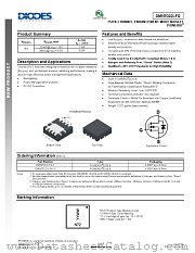 DMN7022LFG-13 datasheet pdf Diodes