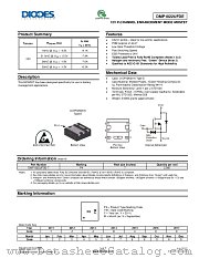 DMP1022UFDE-7 datasheet pdf Diodes