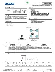 DMP1080UCB4-7 datasheet pdf Diodes
