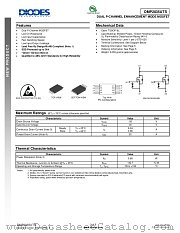 DMP2035UTS-13 datasheet pdf Diodes