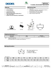 DMP2035U datasheet pdf Diodes