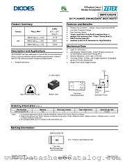 DMP21D0UFB-7B datasheet pdf Diodes