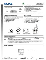 DMP21D2UFA datasheet pdf Diodes