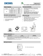 DMP22D4UFA-7B datasheet pdf Diodes