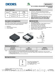 DMP3008SFG-13 datasheet pdf Diodes