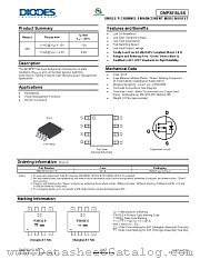 DMP3015LSS-13 datasheet pdf Diodes