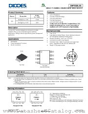DMP3020LSS-13 datasheet pdf Diodes