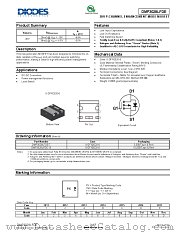 DMP3028LFDE-13 datasheet pdf Diodes