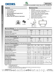 DMP3030SN-7 datasheet pdf Diodes