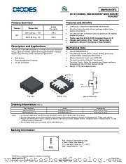 DMP3035SFG-7 datasheet pdf Diodes