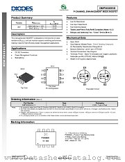 DMP3036SSD-13 datasheet pdf Diodes