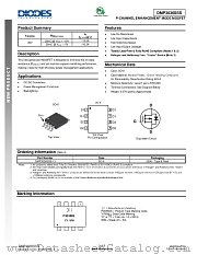 DMP3036SSS datasheet pdf Diodes