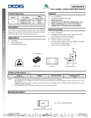 DMP32D4SFB datasheet pdf Diodes