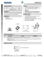 DMP32D5LFA-7B datasheet pdf Diodes