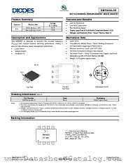DMT6016LSS-13 datasheet pdf Diodes