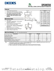 DP350T05-7 datasheet pdf Diodes