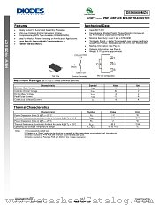 DSS60600MZ4-13 datasheet pdf Diodes