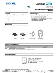DXT2013P5-13 datasheet pdf Diodes
