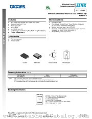 DXT458P5-13 datasheet pdf Diodes