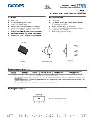 FCX491 datasheet pdf Diodes