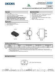 FCX493 datasheet pdf Diodes