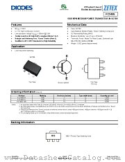 FCX495TC datasheet pdf Diodes