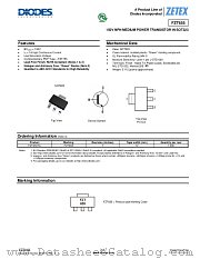 FZT655 datasheet pdf Diodes