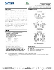 LMV358M8G-13 datasheet pdf Diodes