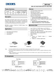 MBR1060C datasheet pdf Diodes