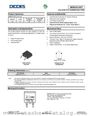MBRD20150CT-13 datasheet pdf Diodes