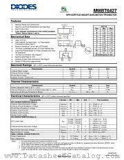 MMBT6427-7-F datasheet pdf Diodes